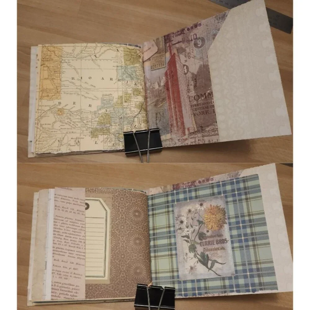 Handmade junk journal